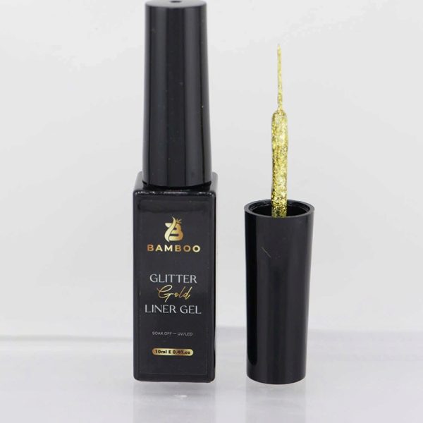 Bamboo glitter gold gel liner 10ml