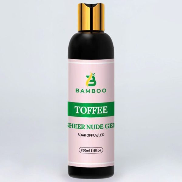 Bamboo Natural Gel French Toffee refill 250ml