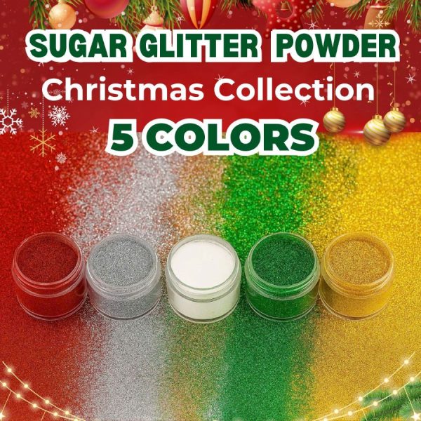 Sugar Glitter Powder 5 Màu Christmas